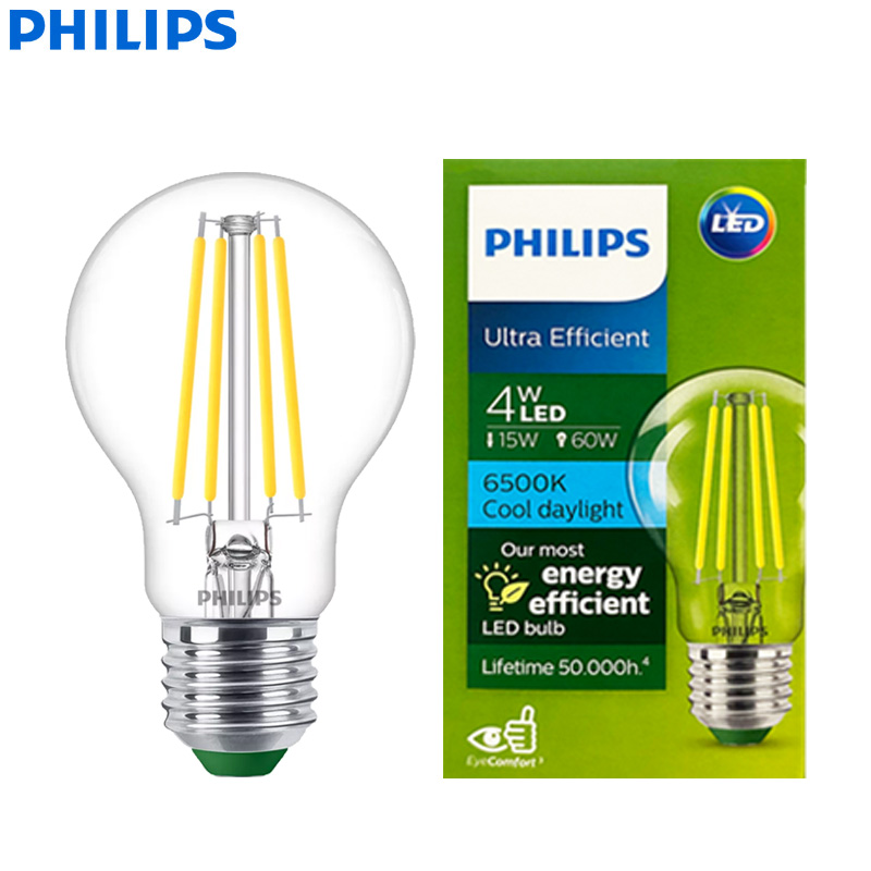 Philips Bulb Led Classic - Lampu LED Filamen Ultra Efisien PHILIPS,