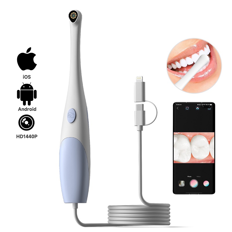 Lighting Visual - Kamera Endoskop Oral 1440P Foto &