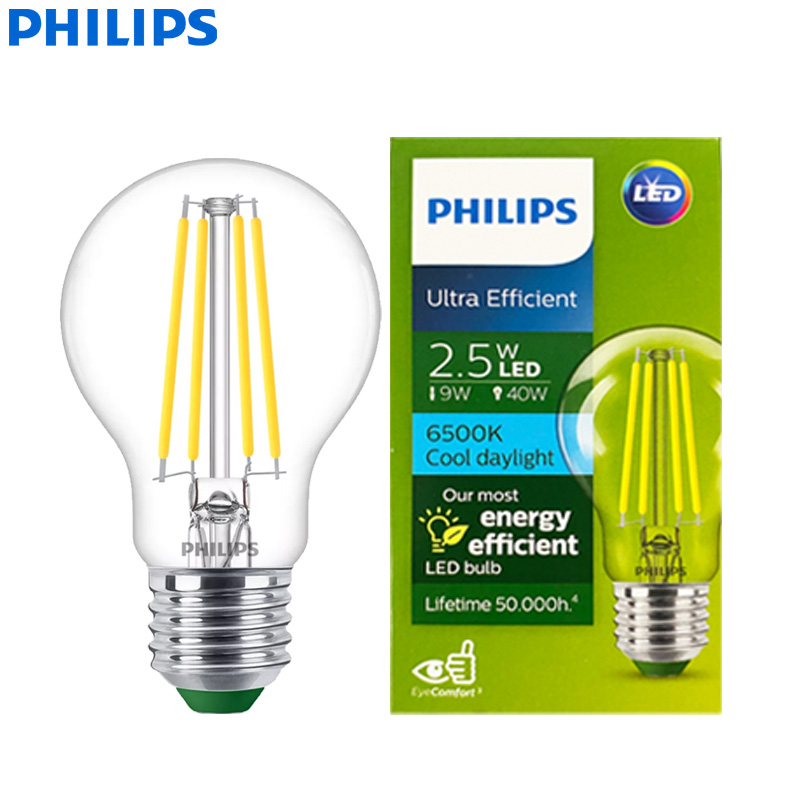 Philips Bulb Led Classic - Lampu LED Filamen Ultra Efisien PHILIPS,
