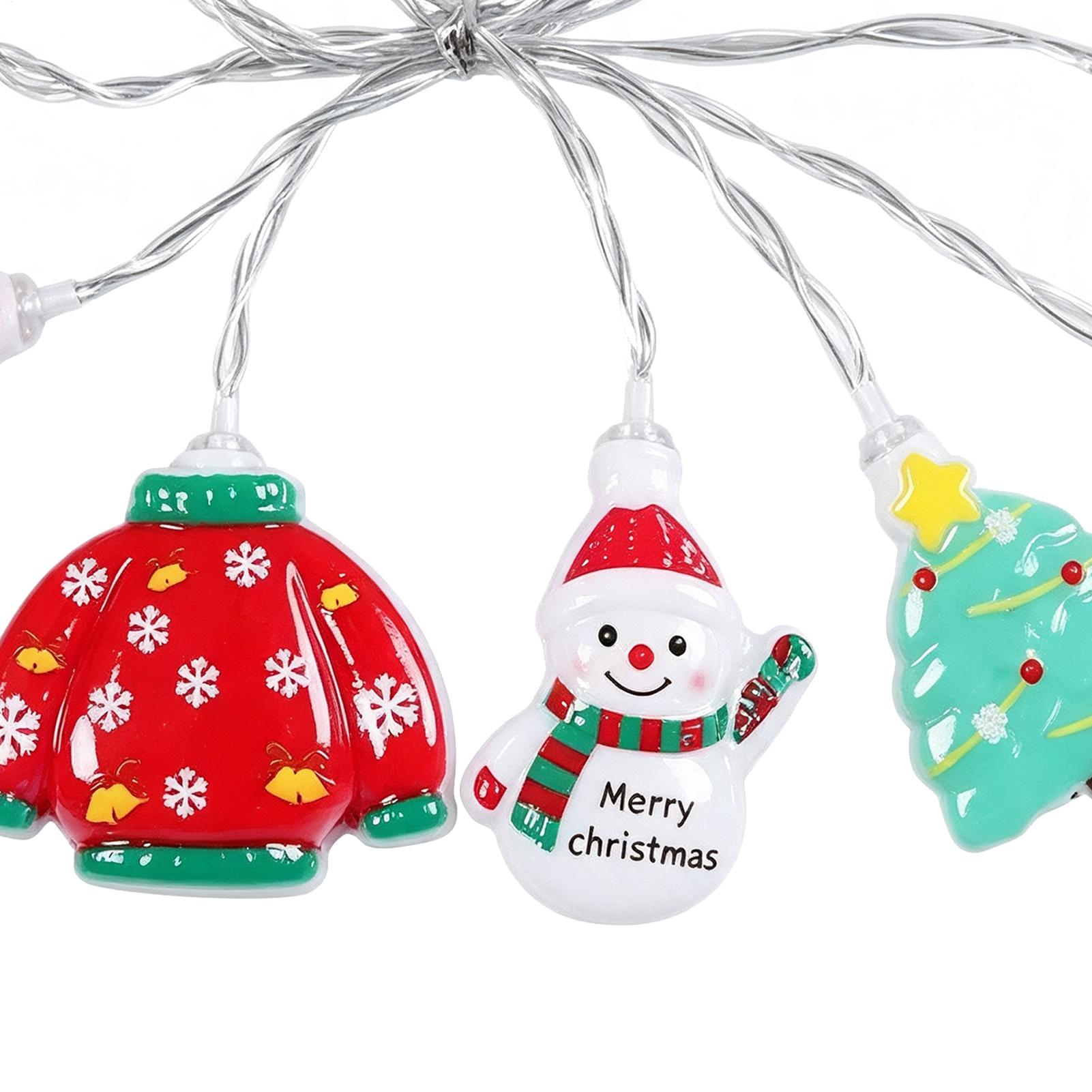 Lighting Christmas Decor - Lampu Natal Santa String Tahan Air
