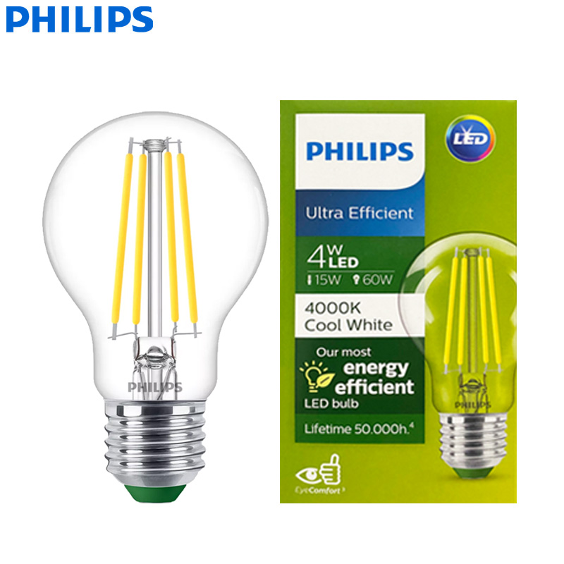 Philips Bulb Led Classic - Lampu LED Filamen Ultra Efisien PHILIPS,