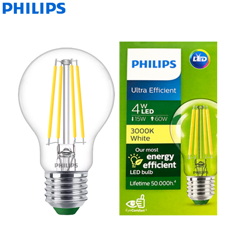 Philips Bulb Led Classic - Lampu LED Filamen Ultra Efisien PHILIPS,