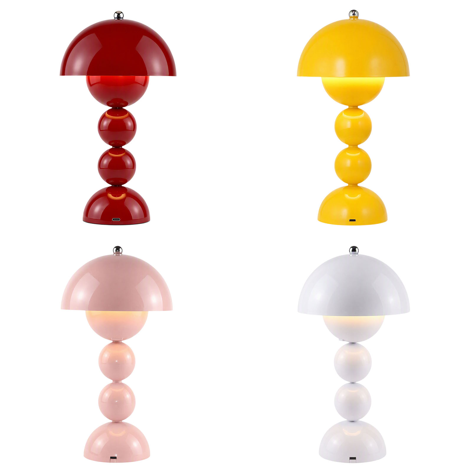 Lighting Decor Bedroom - Lampu Meja Bentuk Jamur dan Bunga