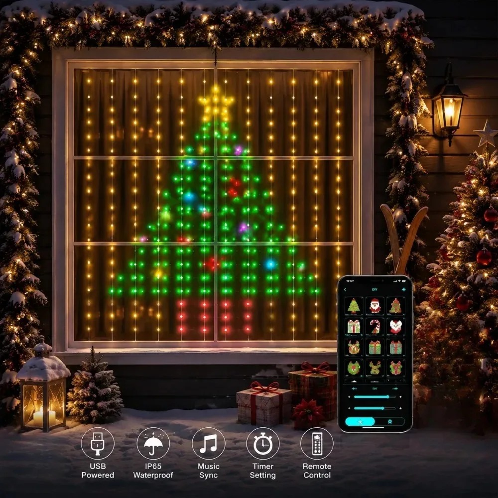 Lampu Hias Natal LED, Lampu Ti - Lighting Decoration Ideas ulasan dan harga