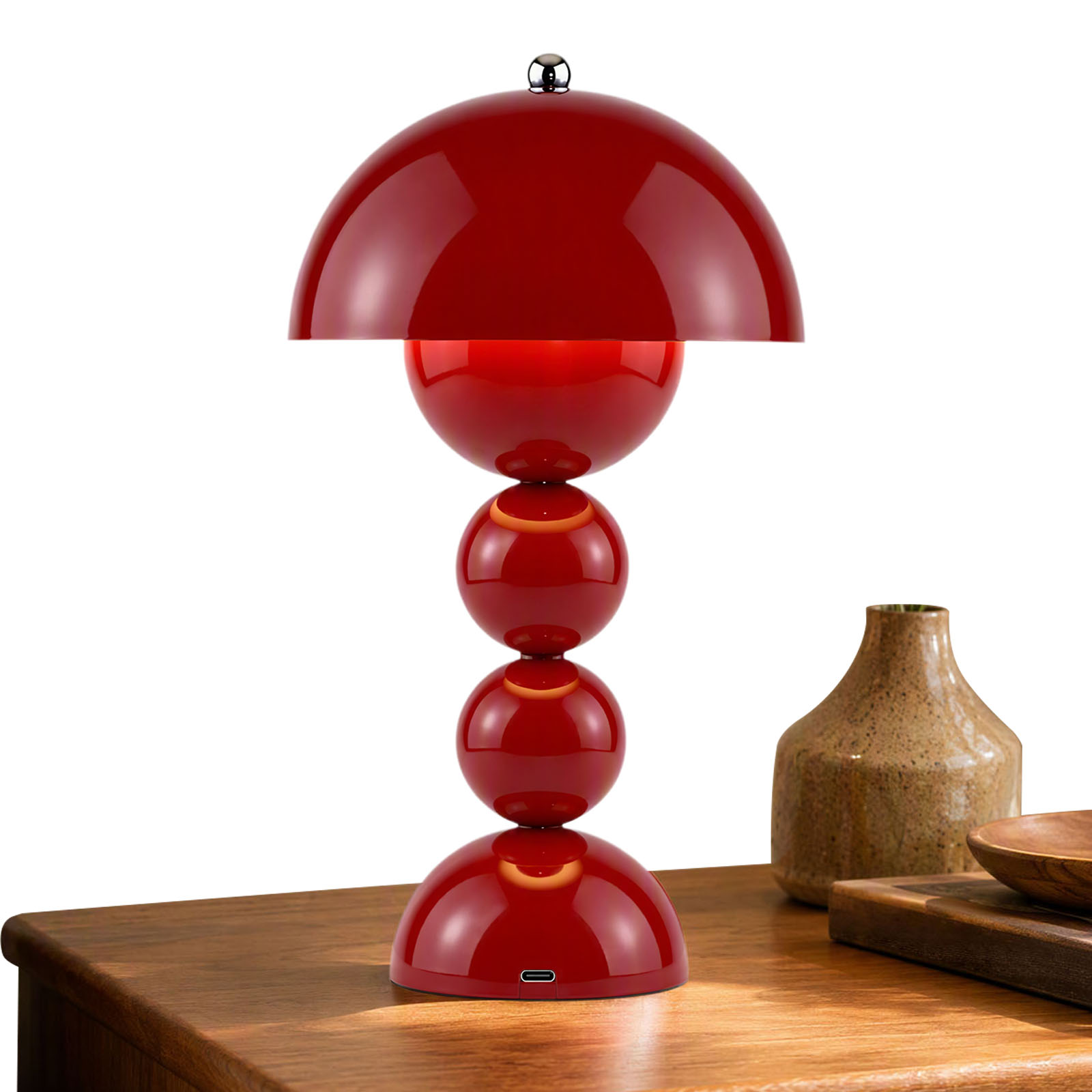 Lampu Meja Bentuk Bunga Jamur, - Decor Lighting Lamps ulasan dan harga
