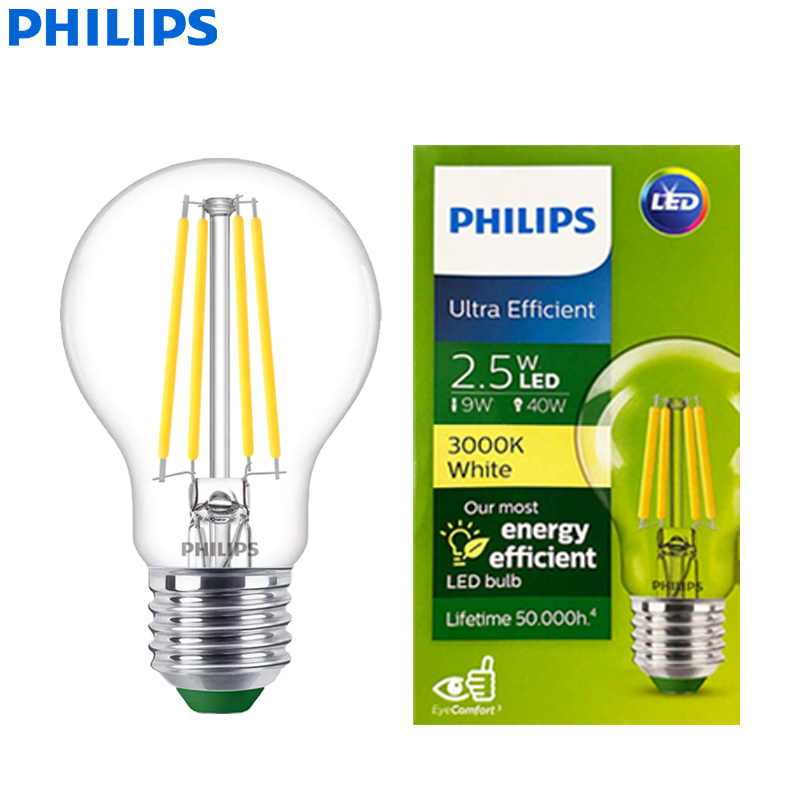 Lampu LED Filamen Ultra Efisie - Philips Bulb Led Classic ulasan dan harga