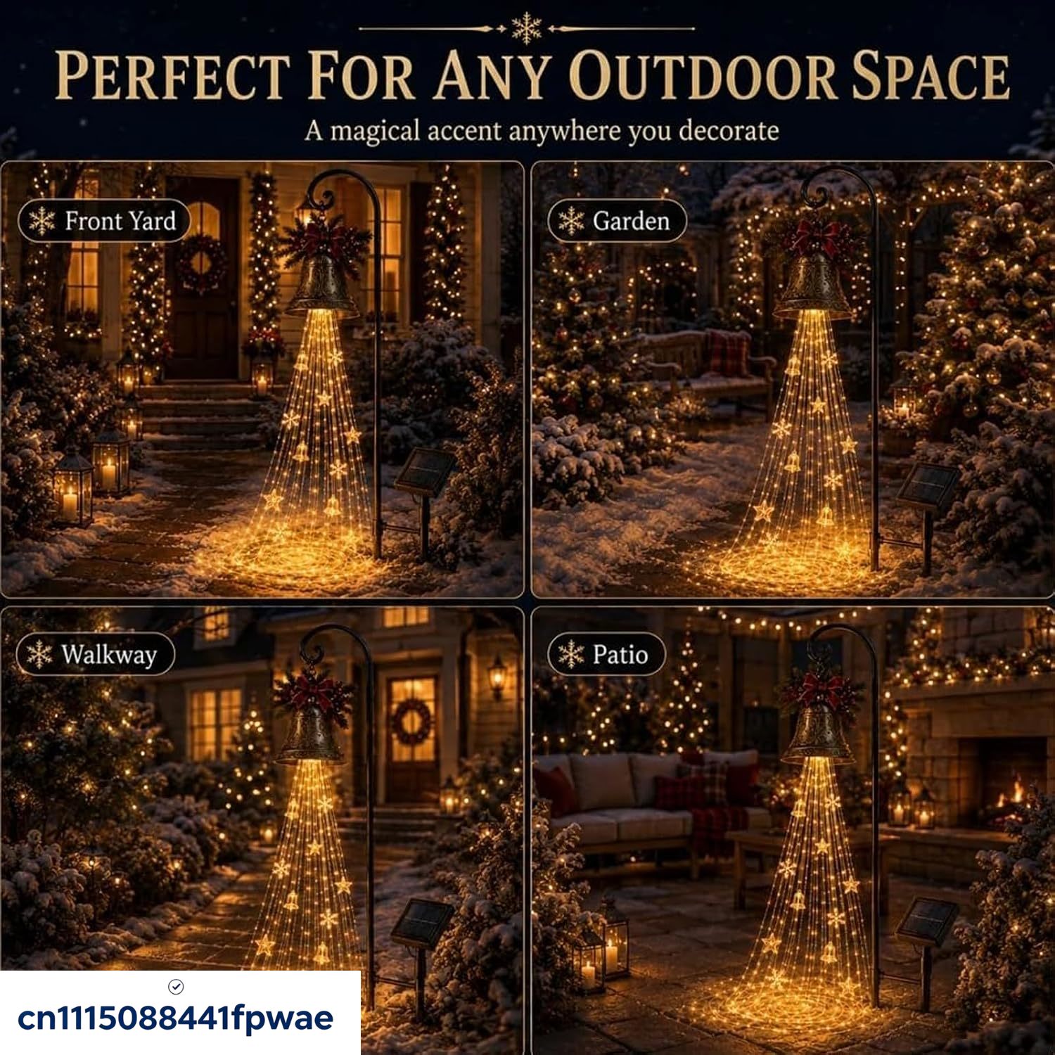 Lampu Taman Tenaga Surya Bentu - Lighting Christmas Decor ulasan dan harga