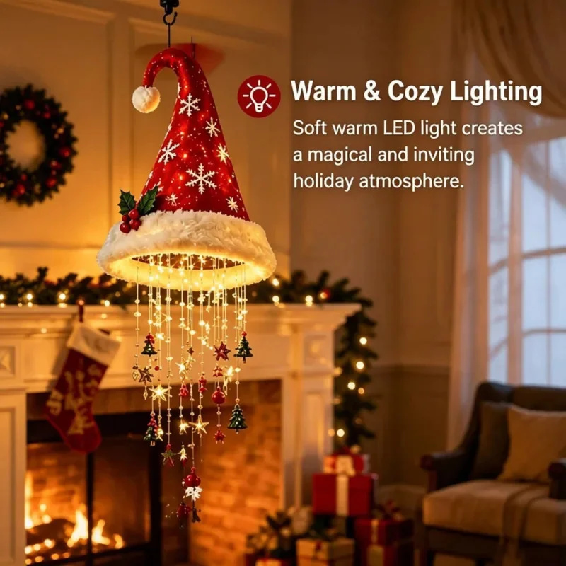 Lampu Gantung LED Bentuk Topi  - Lighting Christmas Decor ulasan dan harga