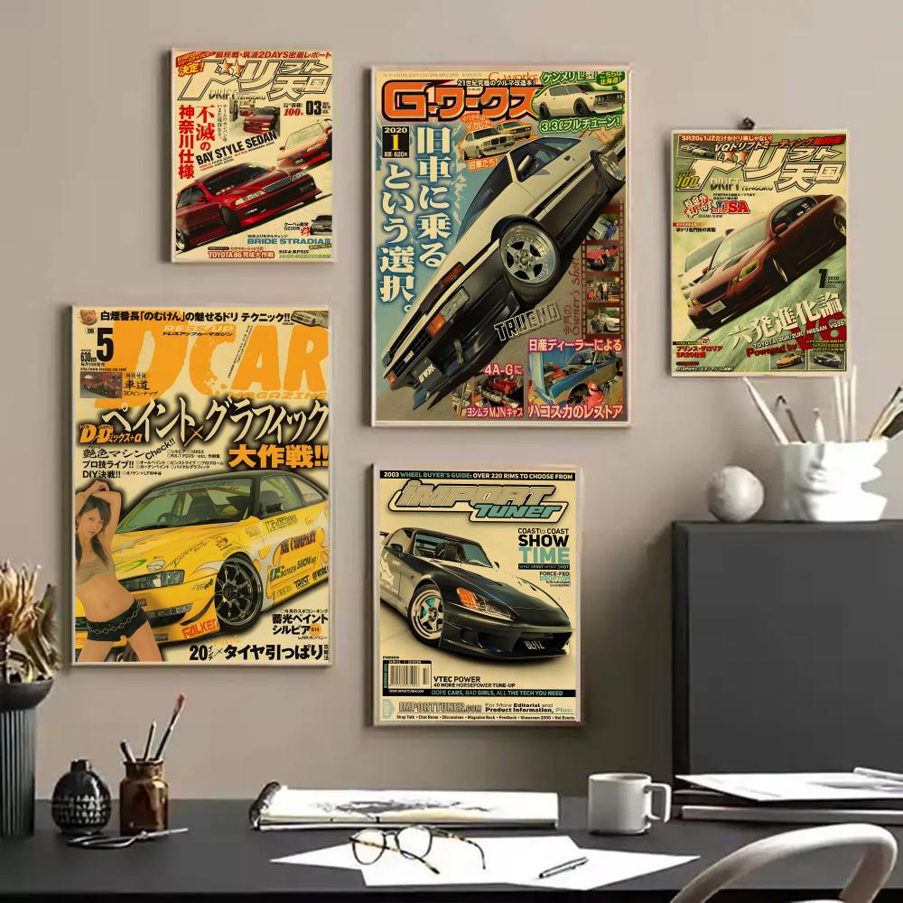 Stiker Poster J-JDM Mobil Jepa - Lighting Mcqueen Bedroom Decor ulasan dan harga