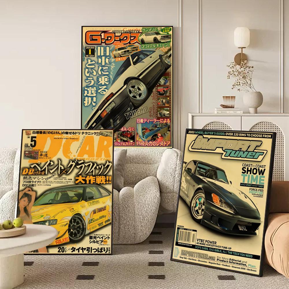 Stiker Poster J-JDM Mobil Jepa - Lighting Mcqueen Bedroom Decor ulasan dan harga